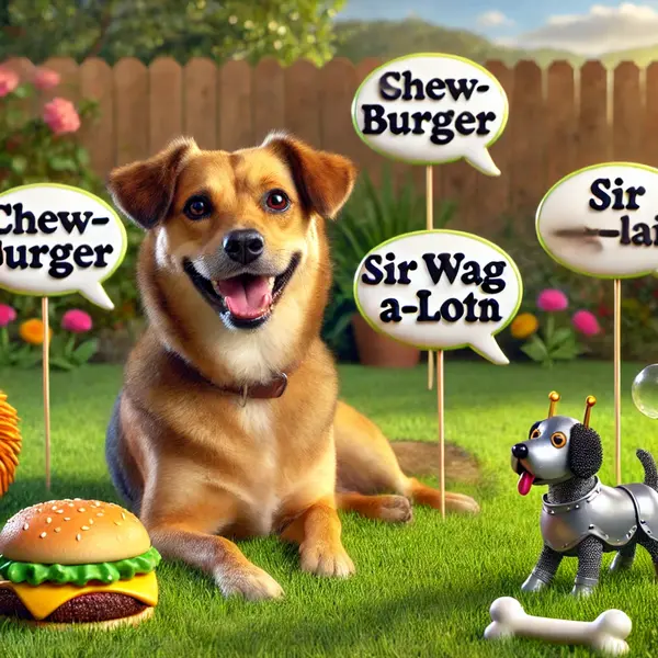 Playful Dog Name Puns