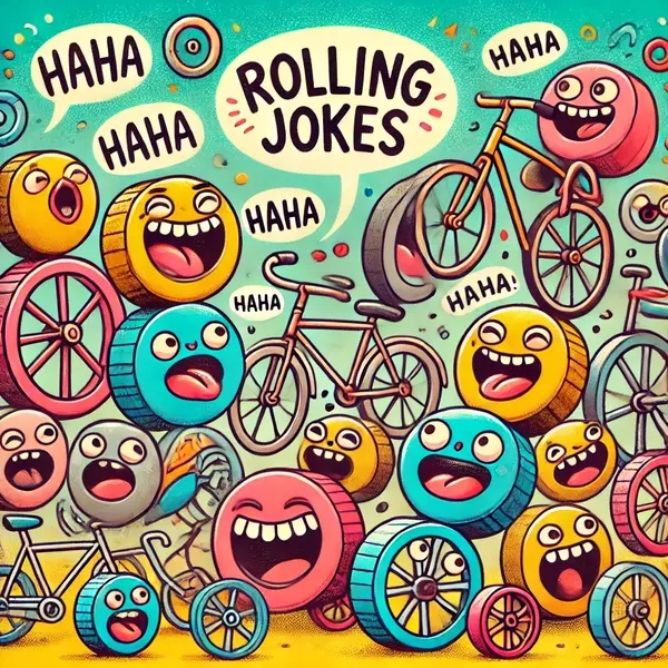 Bicycles and Rolling Jokes