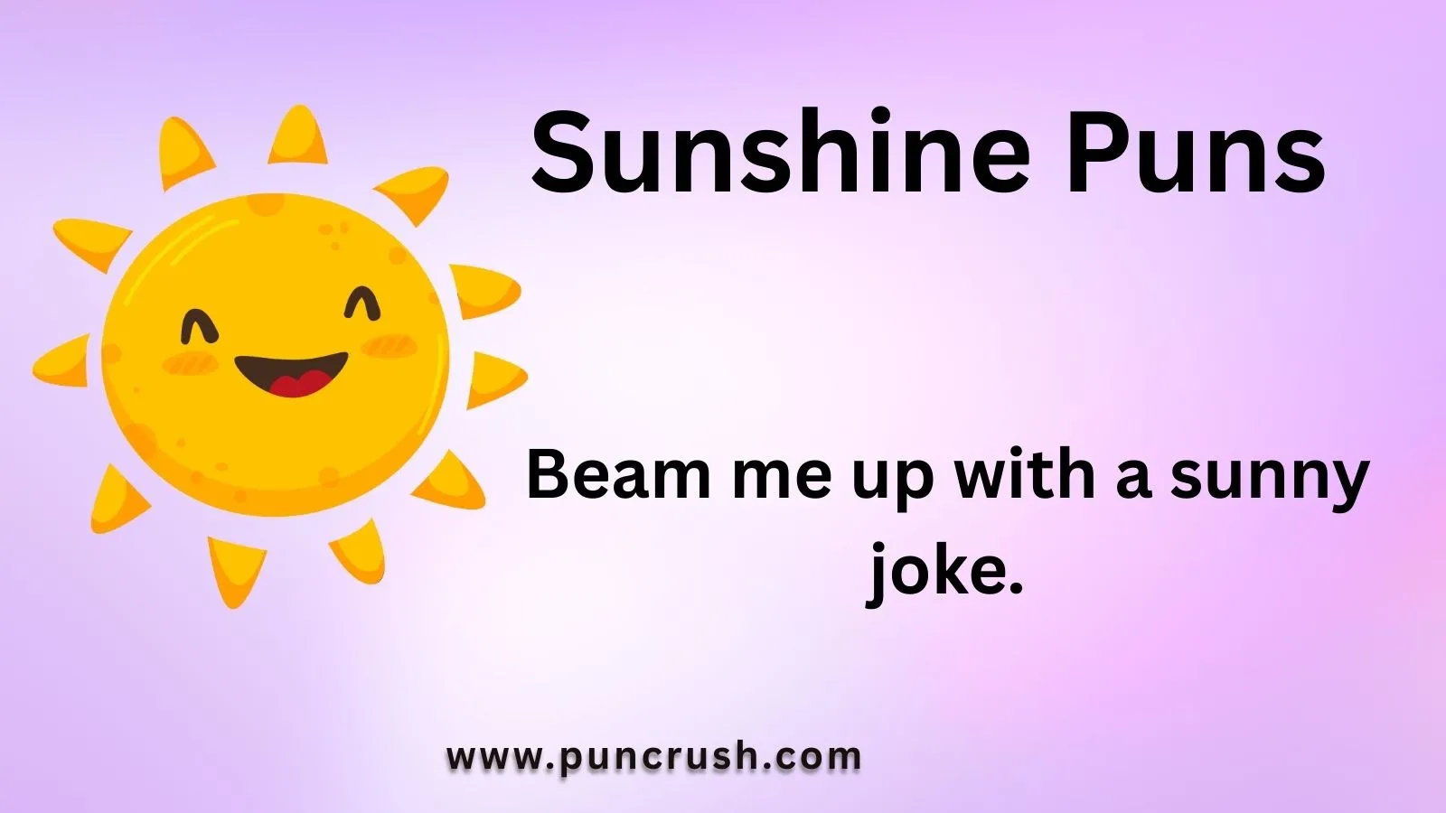 Sunshine Puns