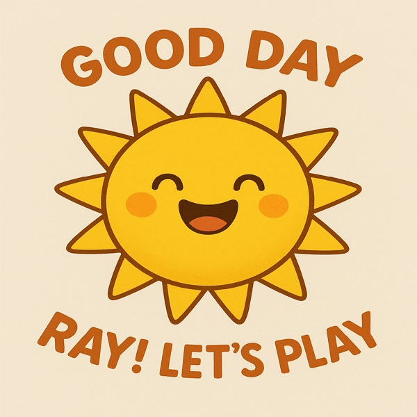 Cute Rays For Kids Sun Puns