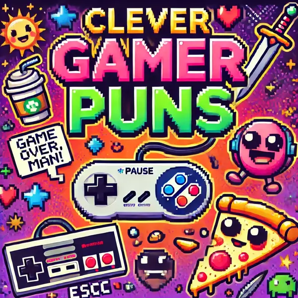 Clever gamer puns