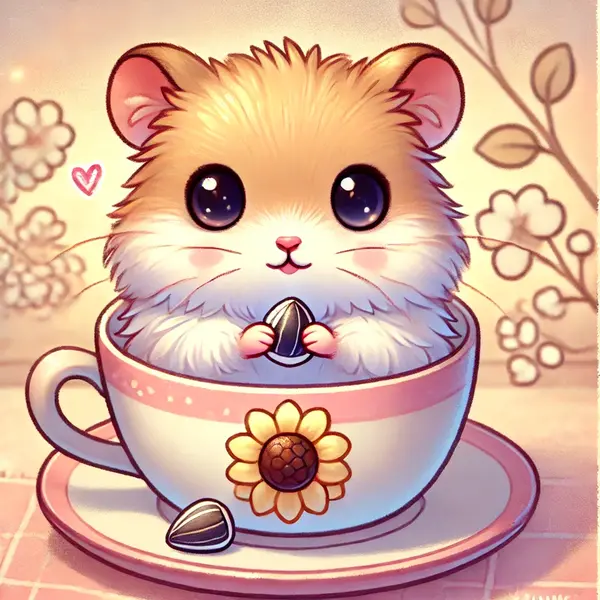 Cute hamster