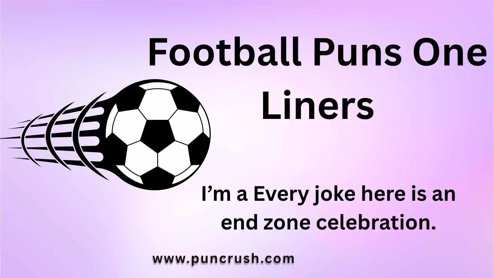 Football Puns One Liners