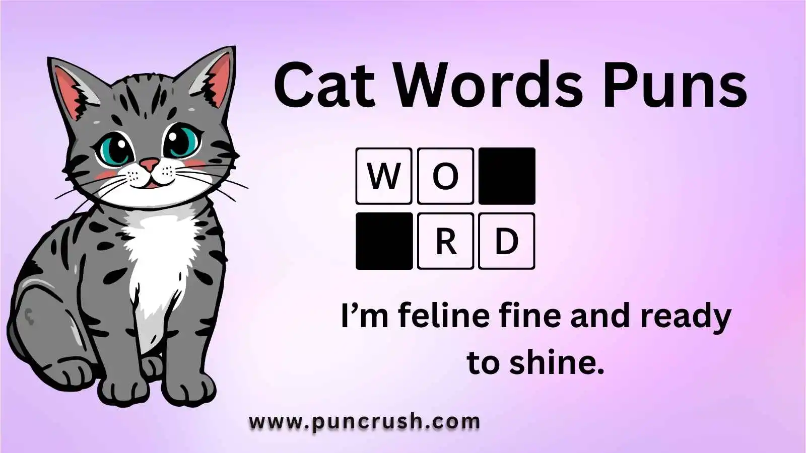 Cat Words Puns