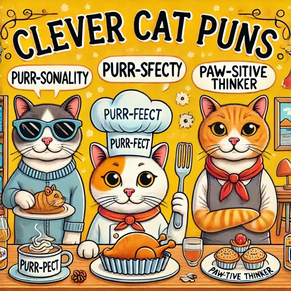 Clever Cat Puns