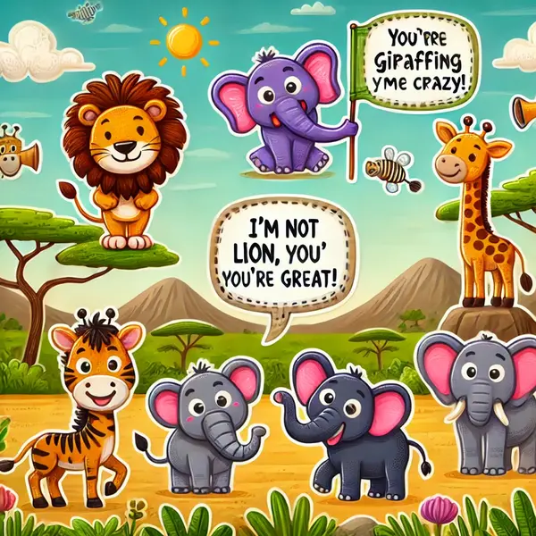safari puns for kids