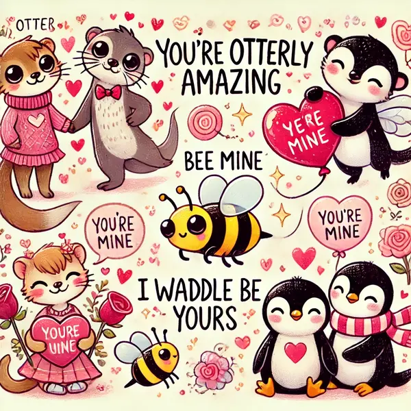 Animal Love Puns for Valentine’s Day