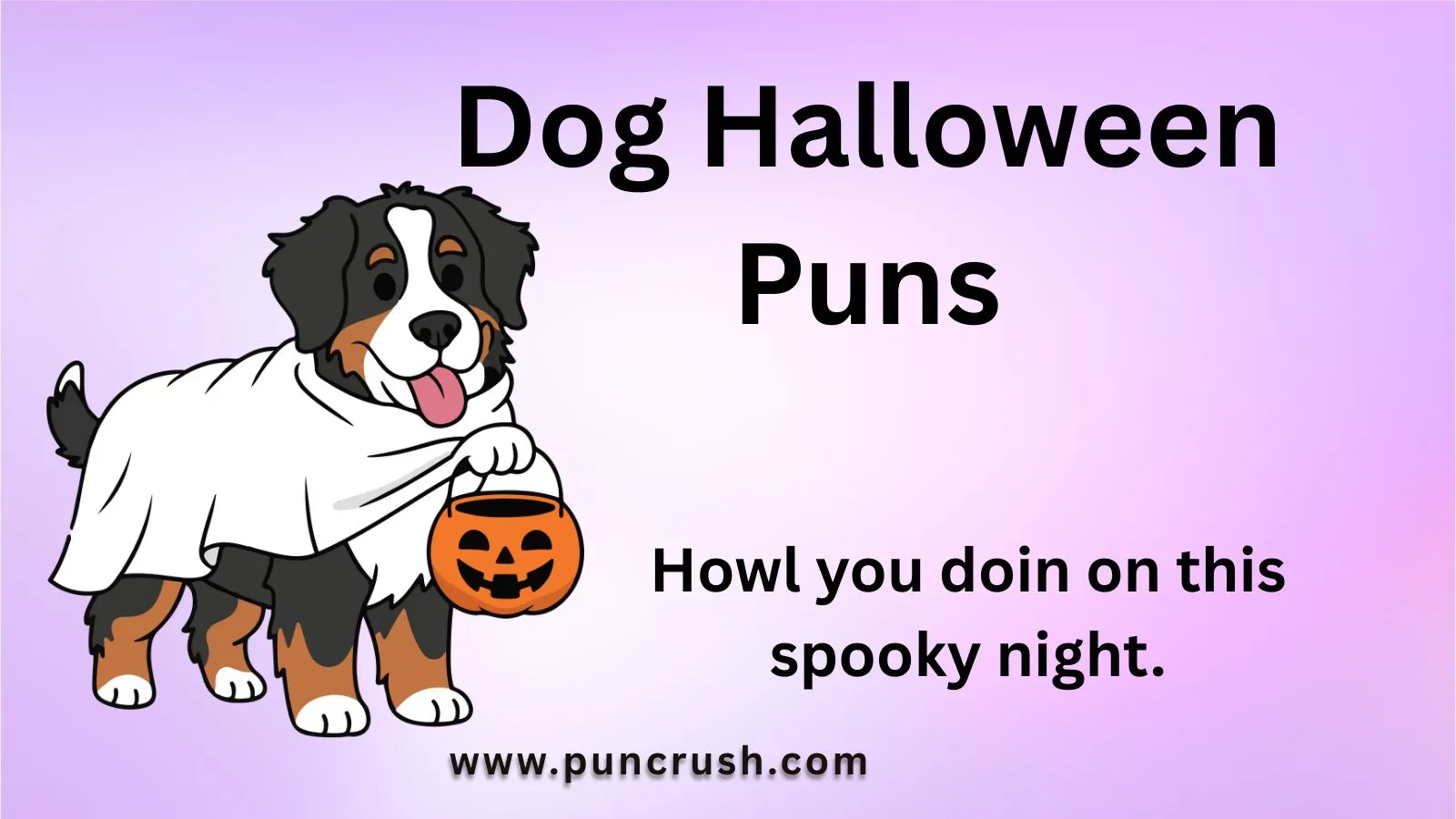 Dog Halloween puns