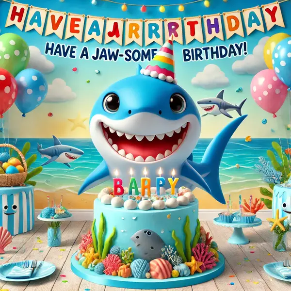 Shark Birthday Puns For Kids