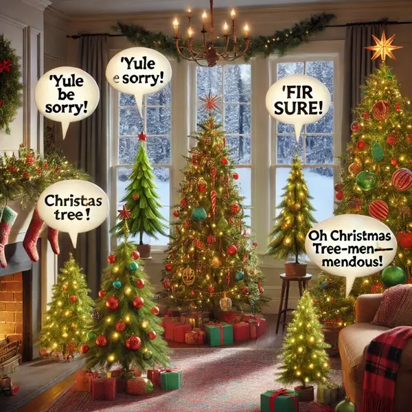 Tree Puns for Christmas Cheer