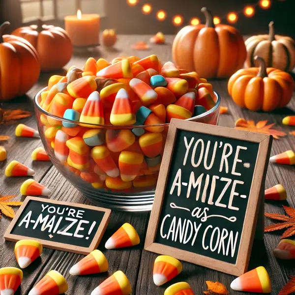 Sweet Candy Corn Puns