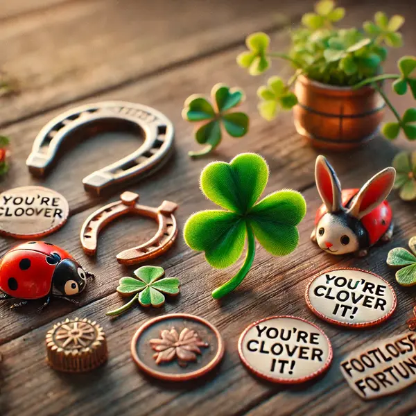 Lucky charm puns