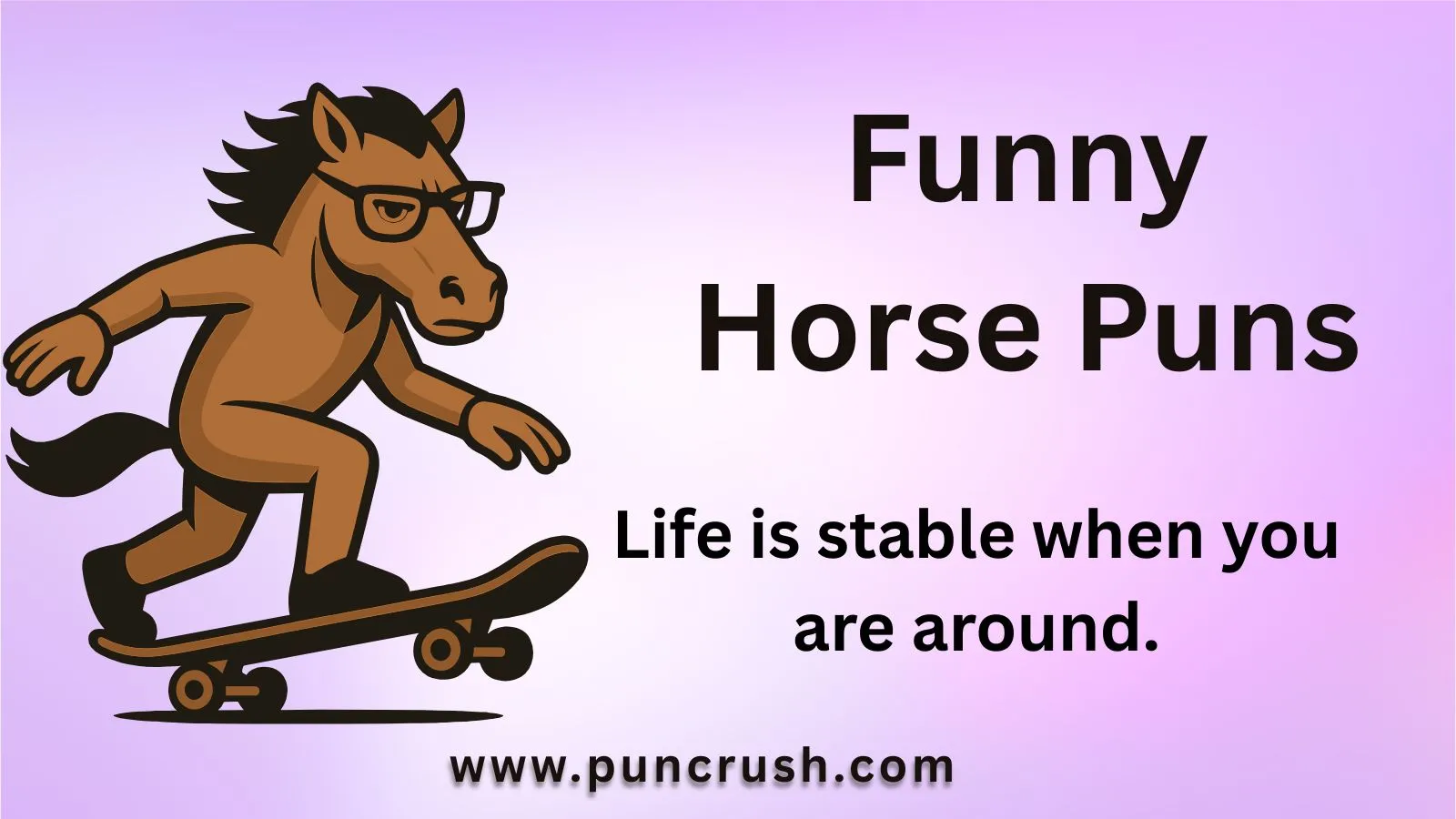Funny Horse Puns