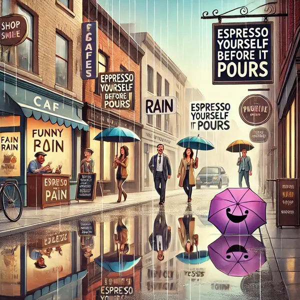 Funny Rain Puns