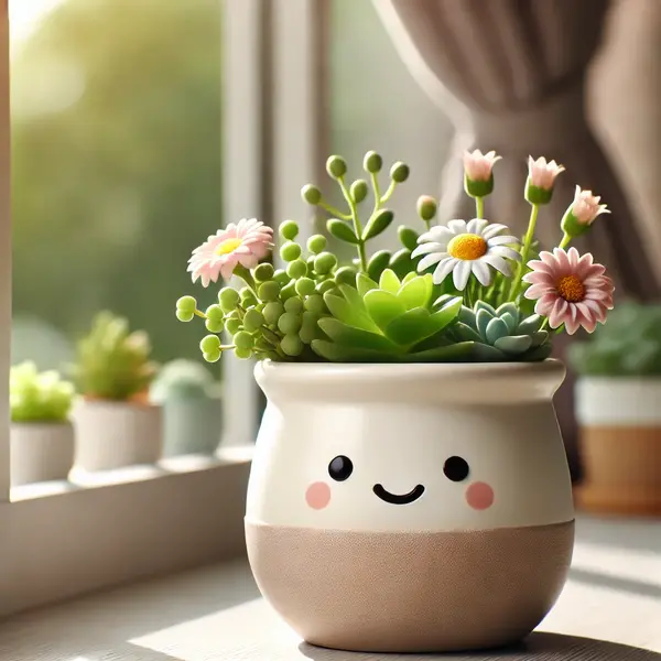 Cute flower pot