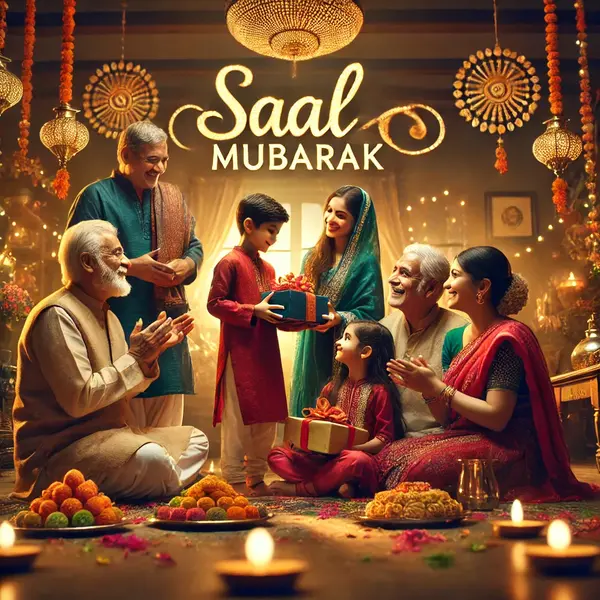 Saal Mubarak Messages For Family