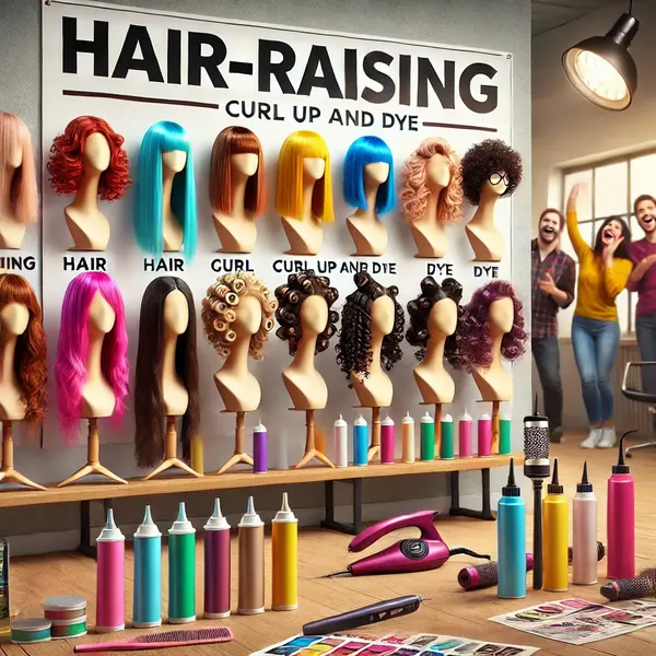 Hair raising wig puns