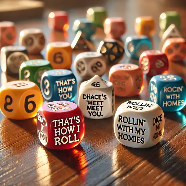 Cool dice puns