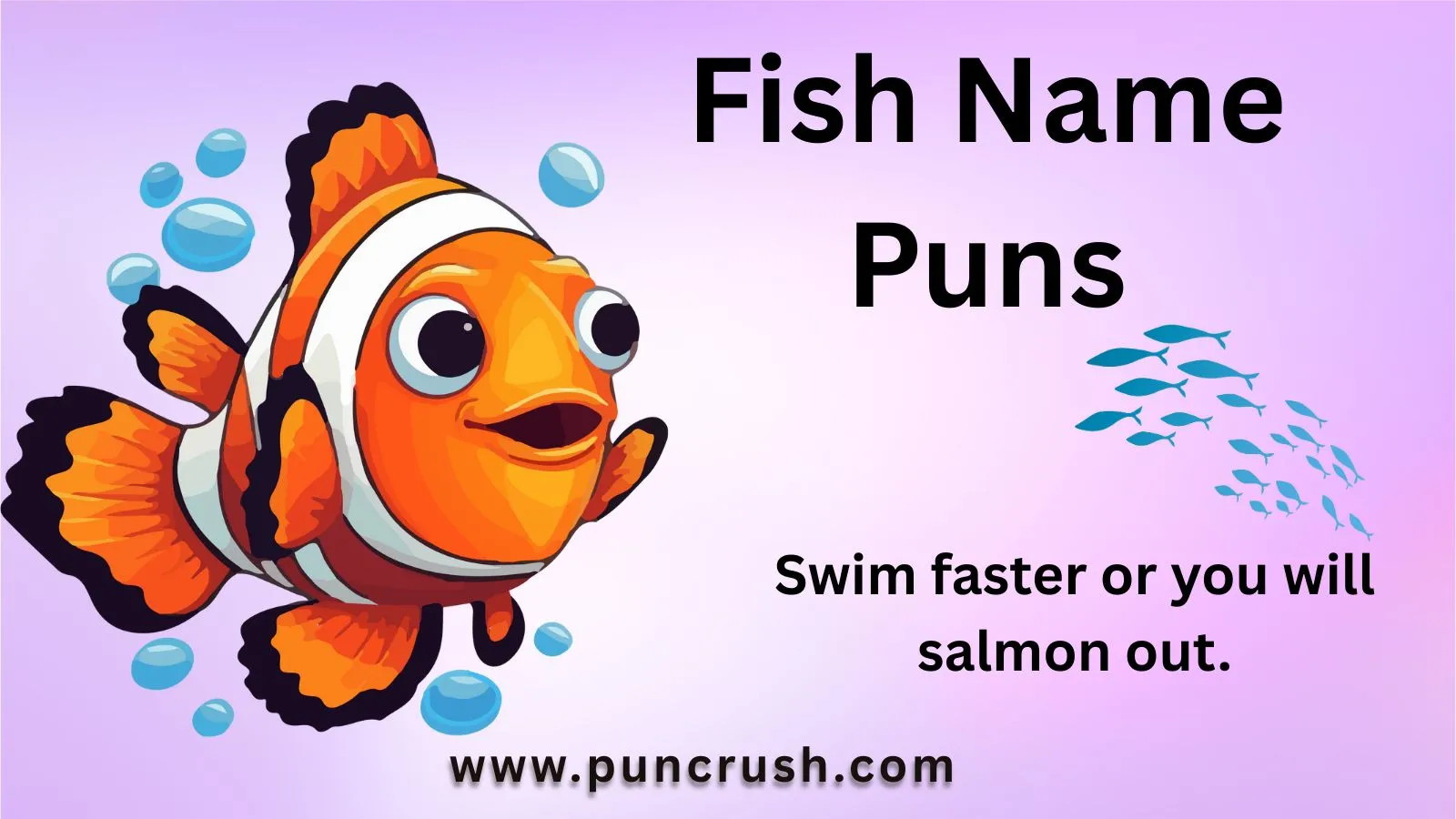Fish Name Puns