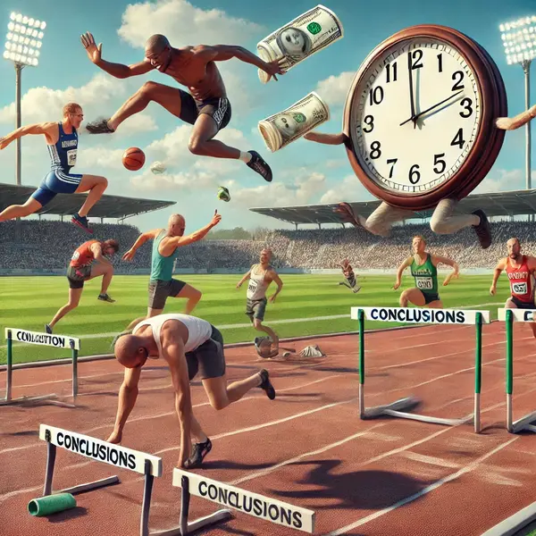 Track and field puns