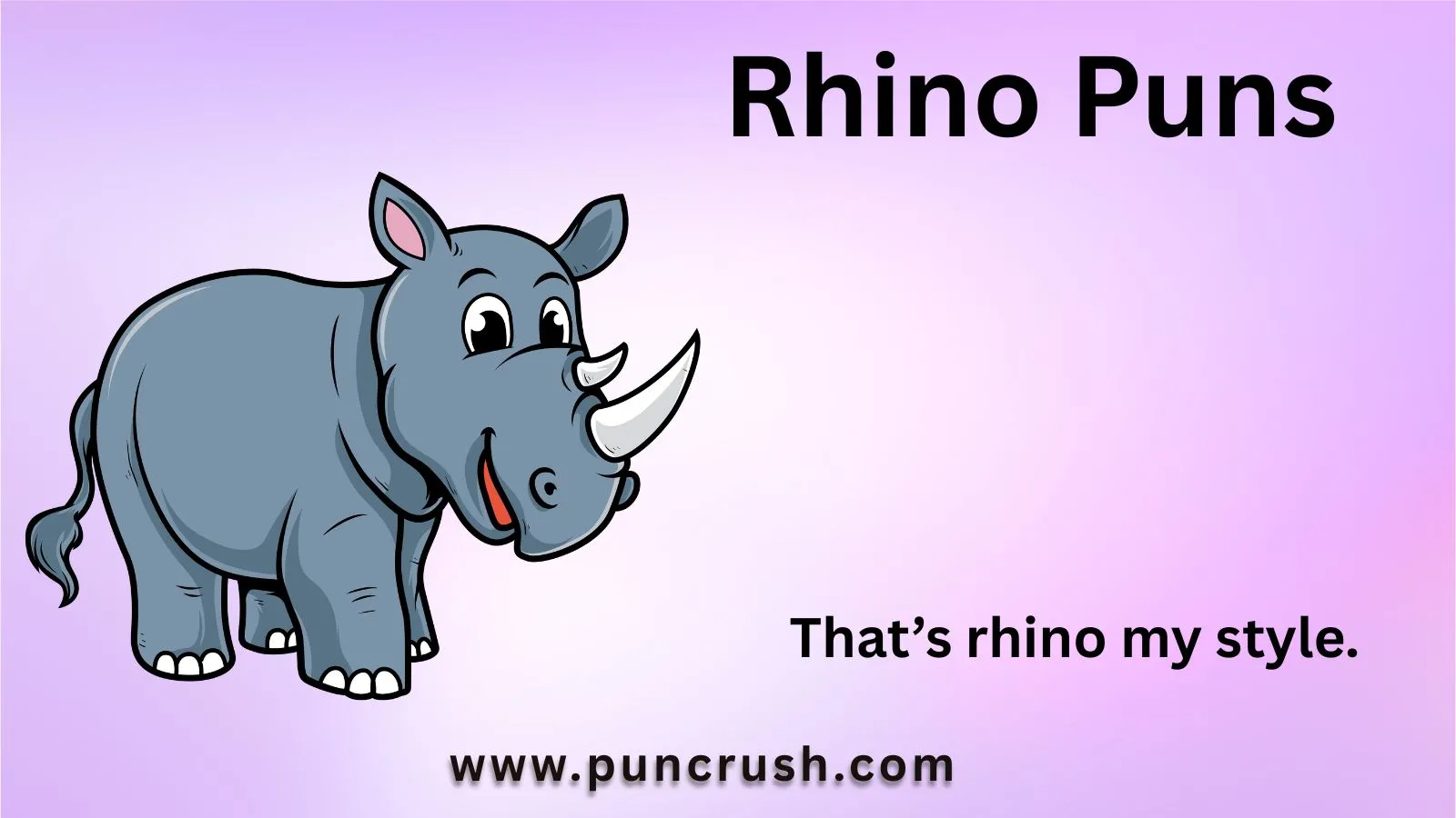Rhino Puns