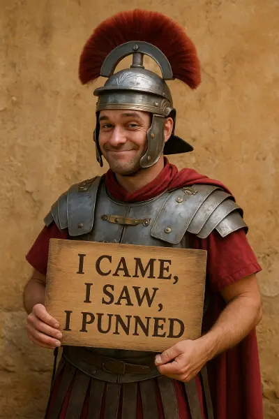 Roman history puns