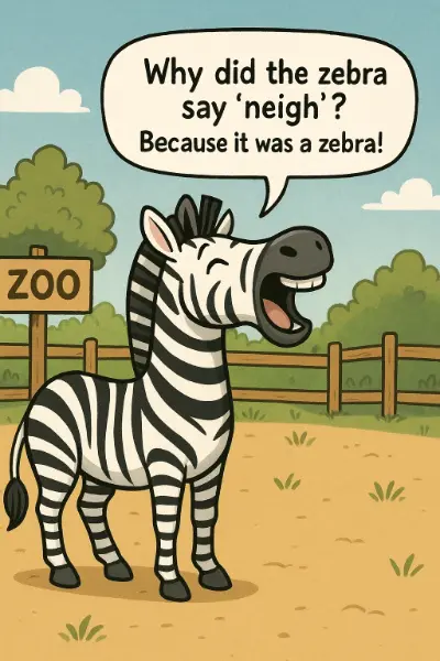 Zebra jokes for kids