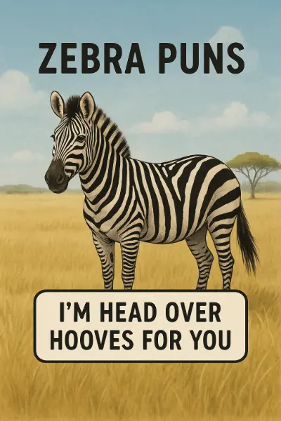 zebra puns for light entertainment