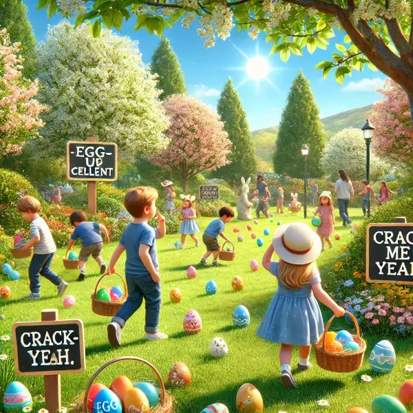 Egg Hunt Puns