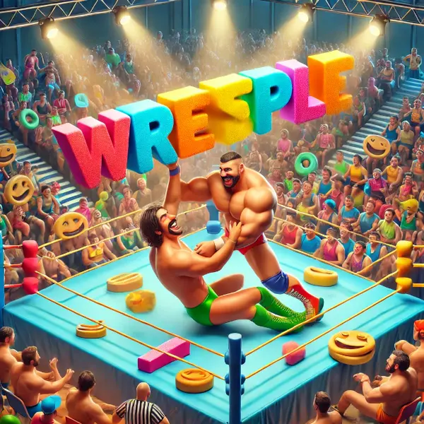 Wrestling wordplay to make you smile