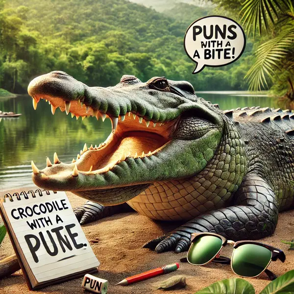 Crocodile Puns With A Bite
