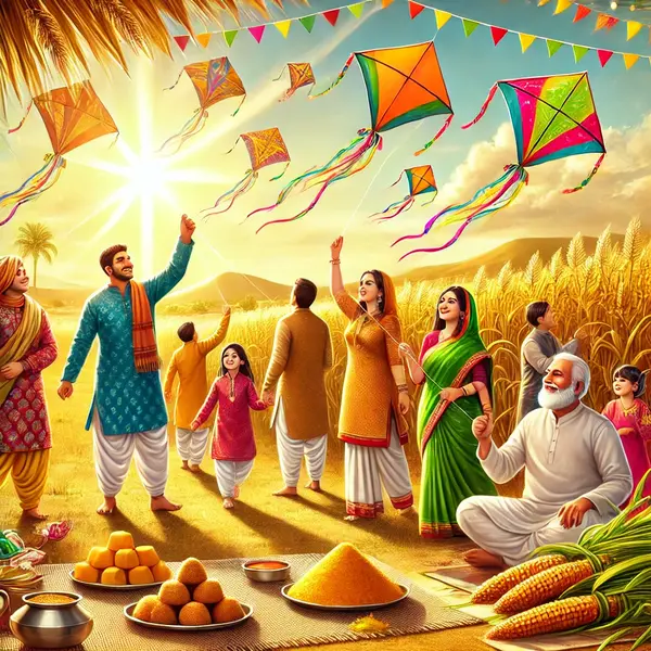 Sunny Days And Cheerful Sankranti