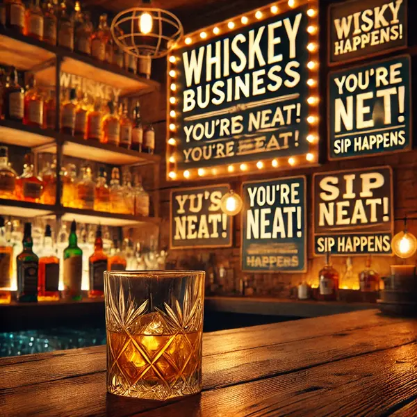 Entertaining Whiskey Puns