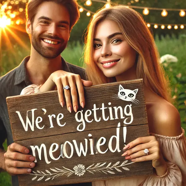 Romantic Engagement Announcement Puns