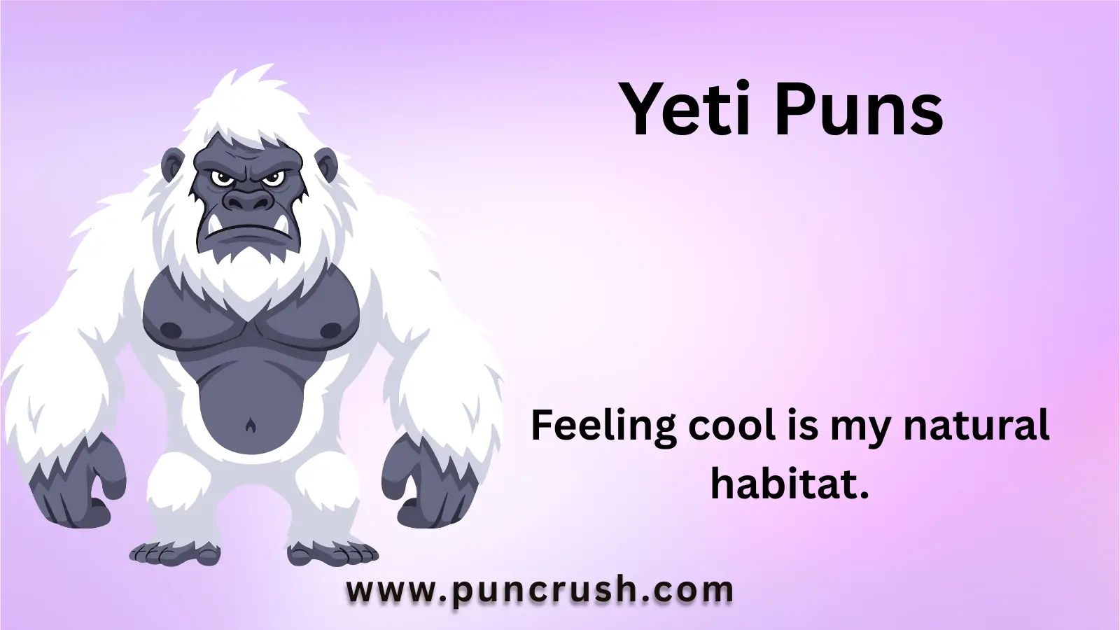 Yeti Puns