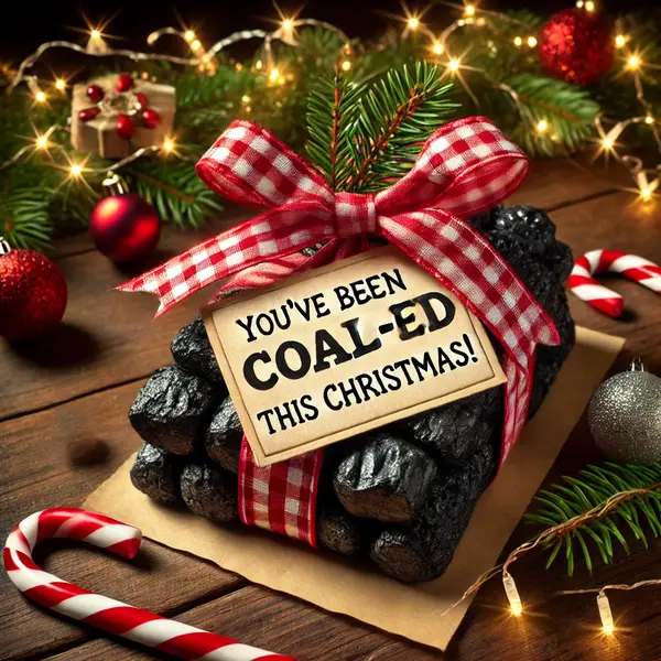 Coal Christmas puns