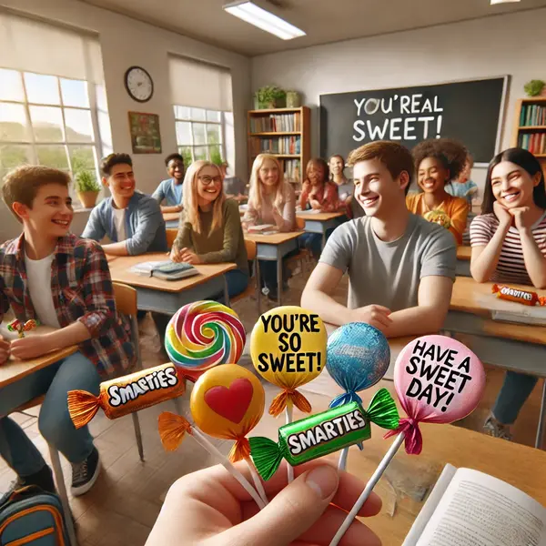 Candy Puns For Friends In Class