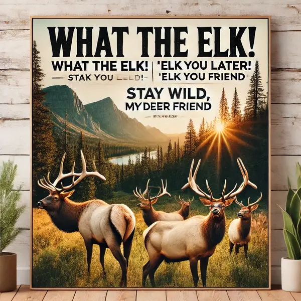 Best elk puns for nature lovers
