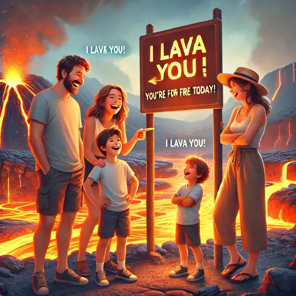 Lava Puns For Kids And Family