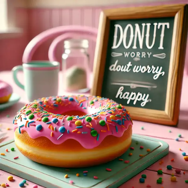 Sweet Sprinkle Doughnut Puns