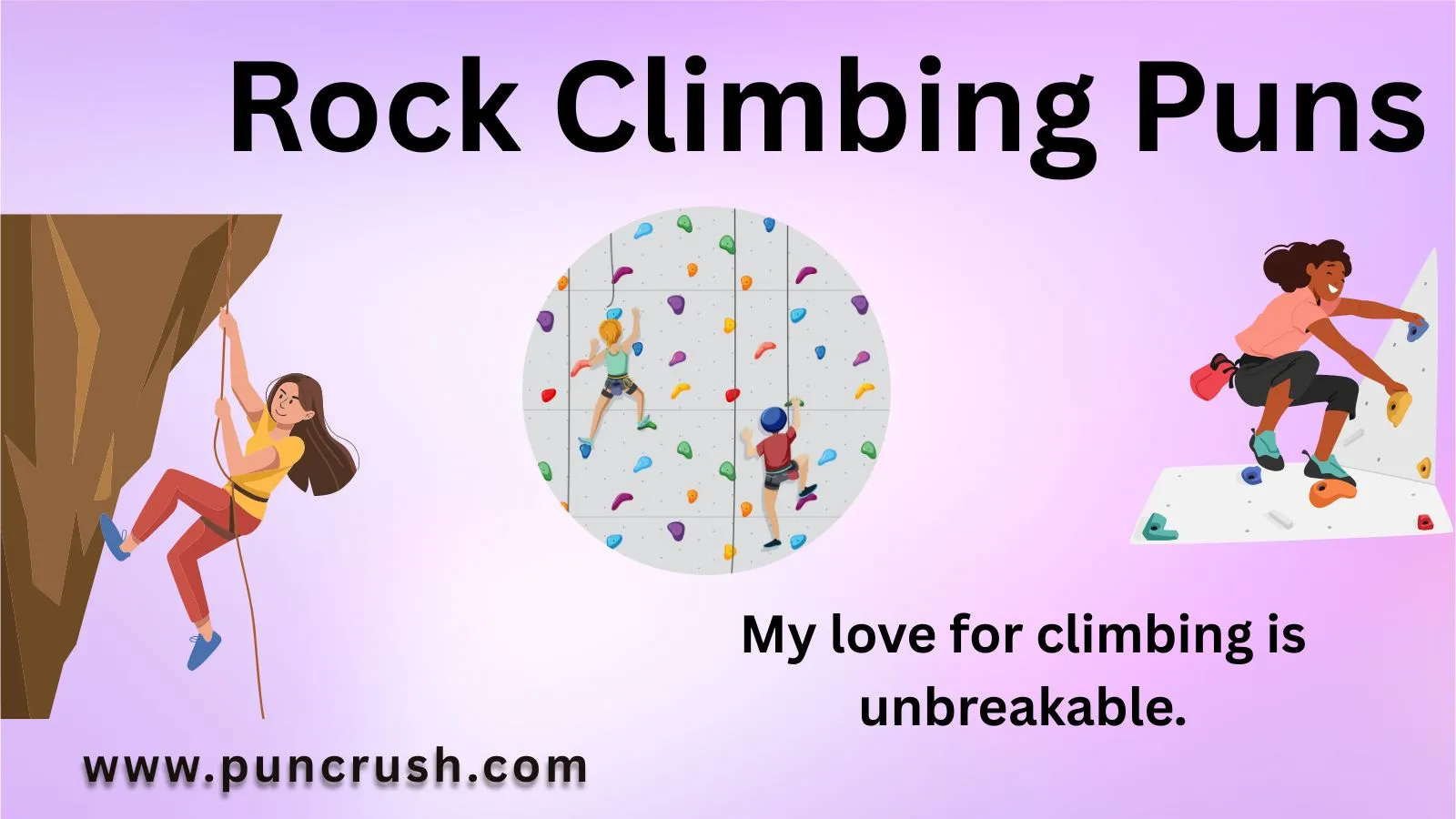 Rock Climbing Puns