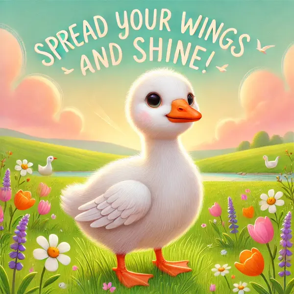 Cute goose sayings for kids