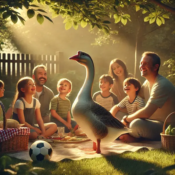 Goose humor for family bonding