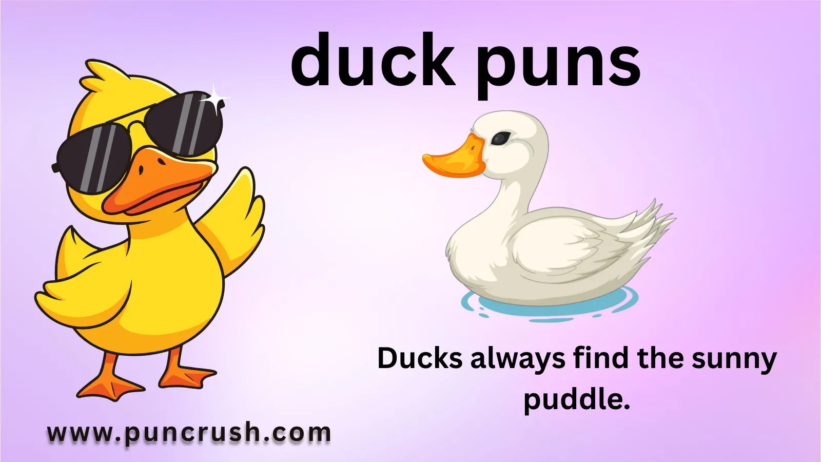 duck puns
