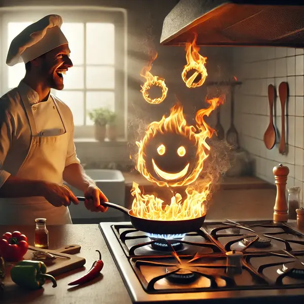 Cooking Fire Puns