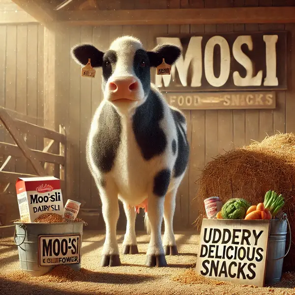 Cow Food Inspired Puns