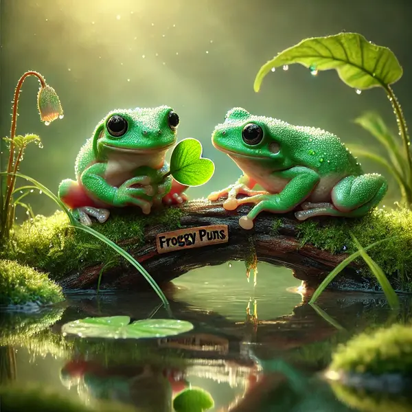 Froggy Love Puns