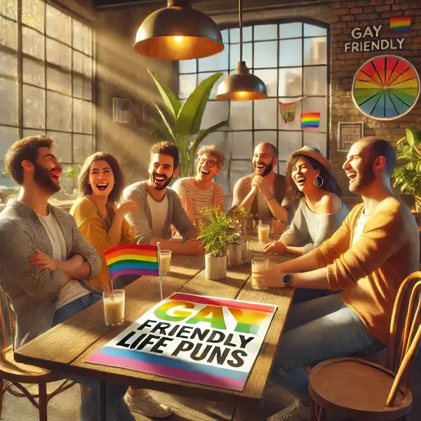 Gay Friendly Life Puns