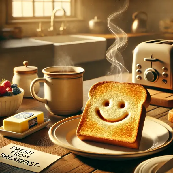 Toasty Jokes Fresh From Breakfast