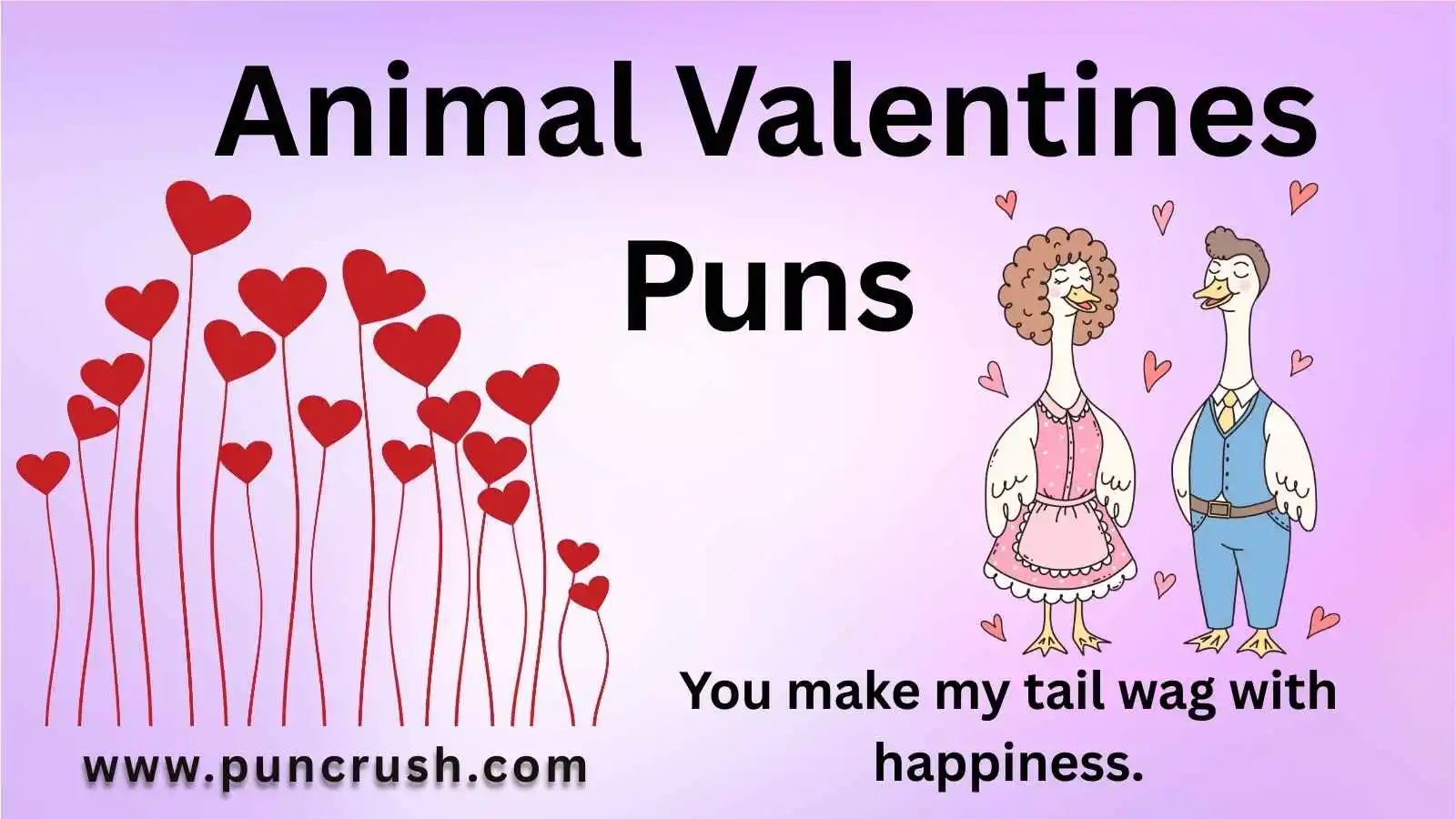 Animal Valentines Puns
